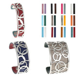 Cremo Love Cuff Bracelet Stainless Steel Interchangeable Leather Manchette Femme