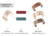 Cremo Flower Bracelets&Bangles For Women Stainless Steel