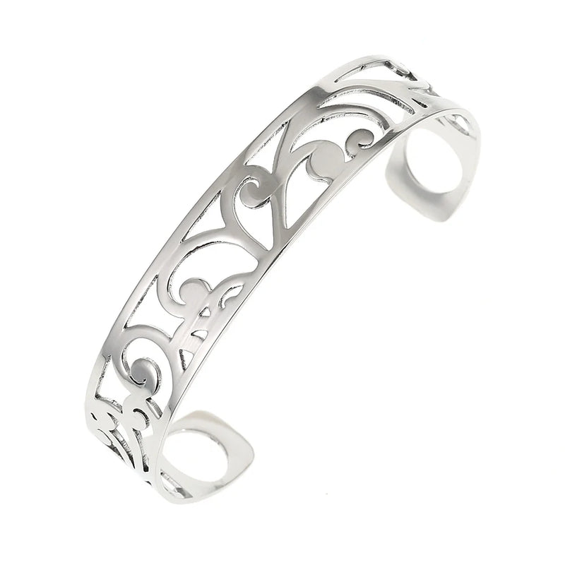 Cremo Flower Bracelets&Bangles For Women Stainless Steel