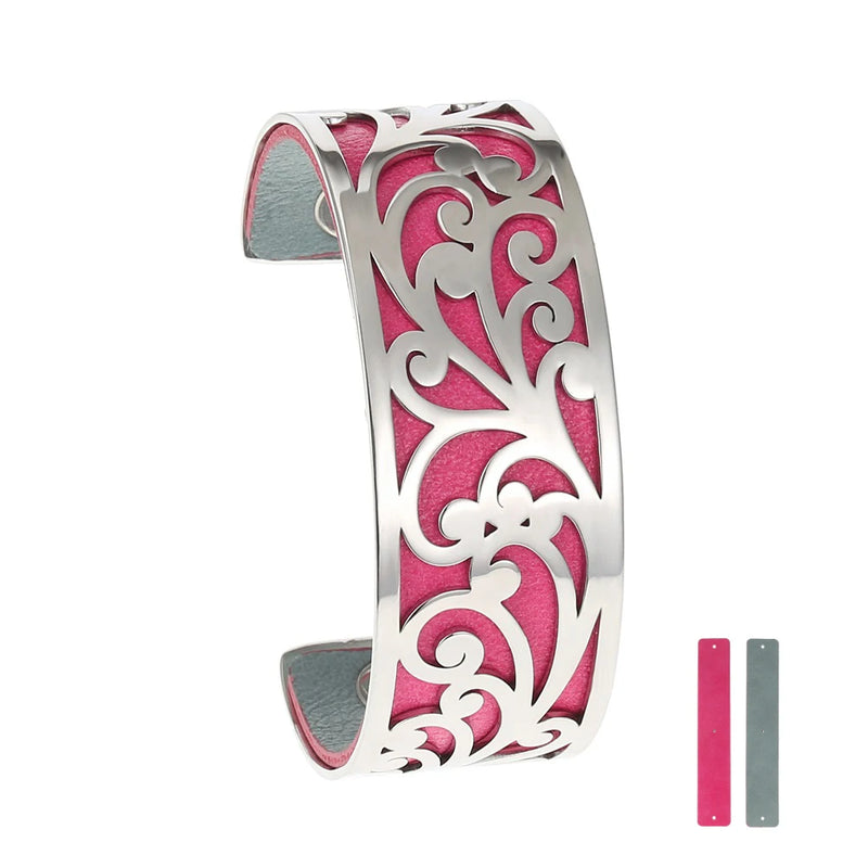 Cremo Love Cuff Bracelets Stainless Steel Bangles Leather Pulseiras