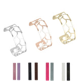 Cremo Love Cuff Bracelets Stainless Steel Bangle Interchangeable Leather