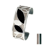 Cremo Love Cuff Bracelets Stainless Steel Leaf Enamel Bangle