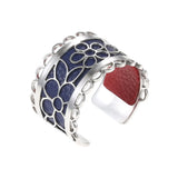 Cremo Ring Flower Women Accessories Colorful Resizable Leather Bague Femme