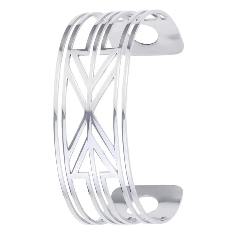 Cremo Stainless Steel Bracelet Arm Cuff Arrow Symbol