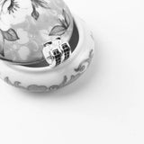 Creole Hinged Hoop Earrings, CZ Jewelry 925 Sterling Silver Gift