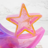Crescent Moon Tray Resin Mold Crystal Display Tray Molds A0NF
