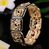 Hawaiian Hollow Frangipani Bracelet for Women