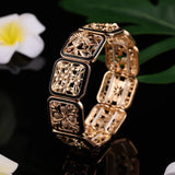 Hawaiian Hollow Frangipani Bracelet for Women