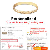 Letter Bangle Women's Bracelets Plated Hawaiian Name Bracelet