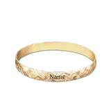Letter Bangle Women's Bracelets Plated Hawaiian Name Bracelet