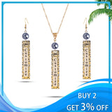 Custom Name Letter Jewelry Set Polynesian Hawaiian Necklaces Earrings