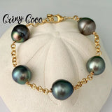 Freshwater Pearl Bracelet Hand Jewelry Women Kid