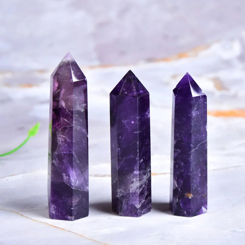 Amethyst Crystal Point 60-70mm