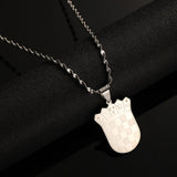 Croatia Flag Charm Pendant Necklace - Croatian Jewelry Gift