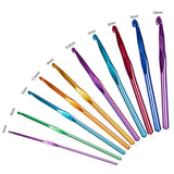 10 Styles Crochet Hook Crystal Epoxy Resin Mold DIY Crafts Tool