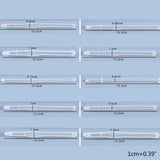 Crochet Hook Crystal Epoxy Resin Mold Knitting Scarf Sweater Tool