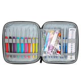 Crochet Hook Set With Yarn Knitting Needles Sewing Tools Set