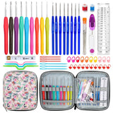 Crochet Hook Set With Yarn Knitting Needles Sewing Tools Set