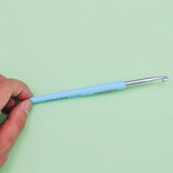 Colorful Soft Plastic Handle Crochet Hooks Set 2-6mm