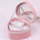 Crocodile Pattern Leather Jewelry Box PU Leather Jewelry Storage Box