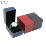 Crocodile Pattern Leather Watch Storage Box Jewelry Packaging
