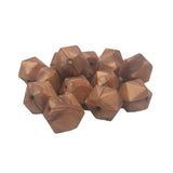 Silicone Bead Icosahedron for DIY Keychain Bracelet Necklace