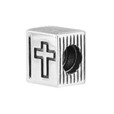 Vintage Cross Bible Book Charm for Women European Bracelets