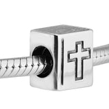Vintage Cross Bible Book Charm for Women European Bracelets