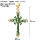 Bohemian Charms for Jewelry Making Supplies Cross Heart Dijes