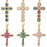 Bohemian Charms for Jewelry Making Supplies Cross Heart Dijes