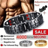 Detachable Magnetic Therapy Men's Bracelet European and American Couple Bracelet