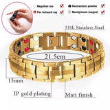 Detachable Magnetic Therapy Men's Bracelet European and American Couple Bracelet