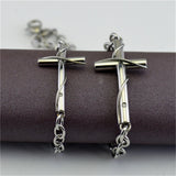 Cross Bracelet Christian Hand Chains Titanium Steel Classic