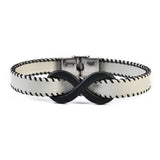 Cross Bracelet Leather Wristband Cuff Goth Gothic Punk Bracelets
