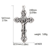 Cross Charms Catholic Christian Zinc Alloy Pendants For Necklaces