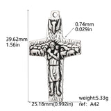 Cross Charms Catholic Christian Zinc Alloy Pendants For Necklaces