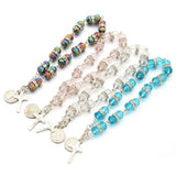 Crystal Beads Bracelet 8MM for Women - Four Colors, Charm Colorful
