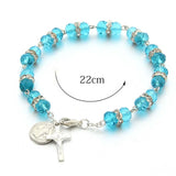 Crystal Beads Bracelet 8MM for Women - Four Colors, Charm Colorful