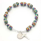 Crystal Beads Bracelet 8MM for Women - Four Colors, Charm Colorful