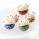 15mm Ceramic Cat Beads for Jewelry Making