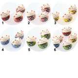 15mm Ceramic Cat Beads for Jewelry Making