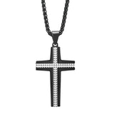 Cross Jewelry Stainless Steel Small Rhombus Pendant