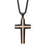 Cross Jewelry Stainless Steel Small Rhombus Pendant