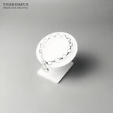 925 Sterling Silver Chain Charm Bracelet for Women