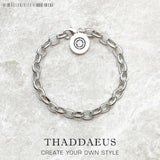 925 Sterling Silver Chain Charm Bracelet for Women