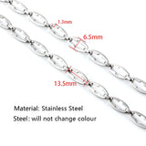 Stainless Steel Cross Necklace Chains for Jewelry Making