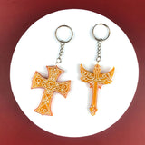 Cross Pendant Silicone Mold DIY Jewelry Necklace Casting Tools