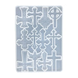 Cross Pendant Silicone Mold DIY Jewelry Necklace Casting Tools