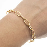 St. Benito & St. Michael Charm Bracelet Stainless Steel