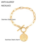 St. Benito & St. Michael Charm Bracelet Stainless Steel